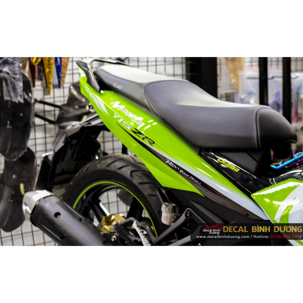 Tem Trùm Xe Exciter 150 🍀 FREESHIP 🍀 Xanh Lá Cây
