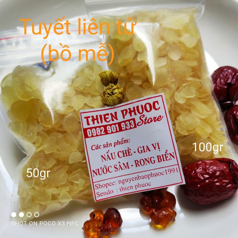 Hạt Bồ Mễ (Tuyết Liên Tử) nấu chè dưỡng nhan 50g/100g