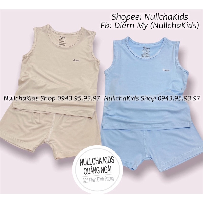 Bộ ba lỗ - sát nách Avaler sợi tre cao cấp siêu mát