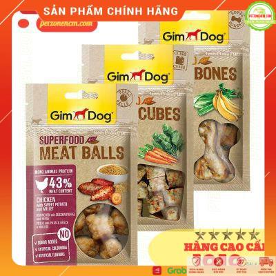 Thịt sấy nguyên miếng thơm ngon Gimdog nhập Đức 🐕 FREESHIP 🐕 70g Superfood Meatbones Chicken | Snacks Gim Dog cho chó