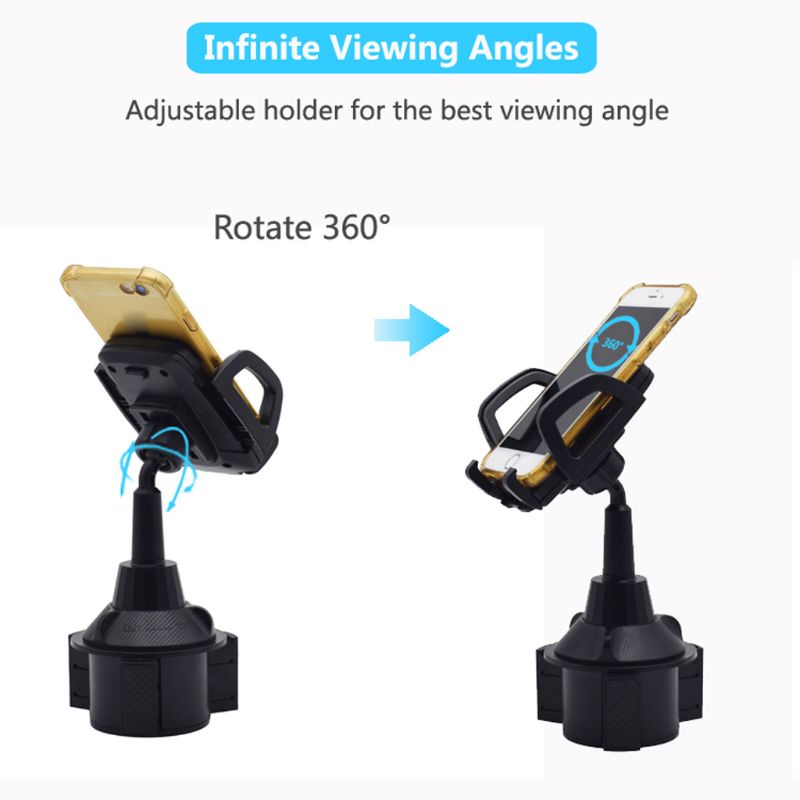 Giá Đỡ Cốc / Điện Thoại 3.5-7 &quot;GPS Tiện Dụng