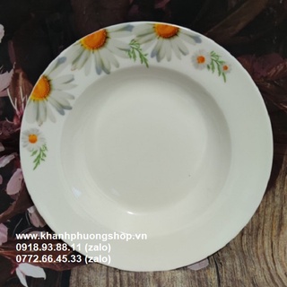 Dĩa sứ trắng - dĩa sứ