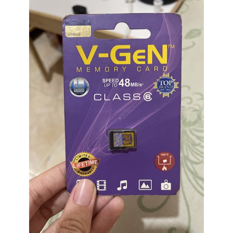 Thẻ Nhớ Abisin 16gb Class 6