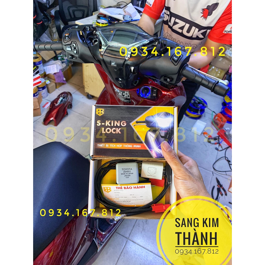 Mạch Xinhan Ting Tong SH 125i / SH 150i / SH 300i / SH 350i CAO CẤP Thương Hiệu S-KING LOCK