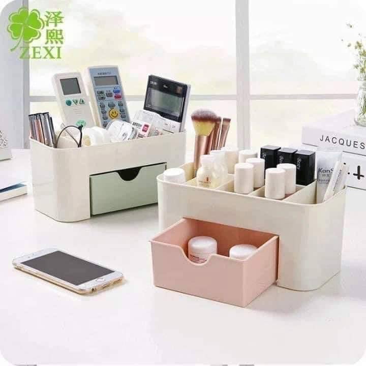 KỆ MỸ PHẨM NHỰA Mini loại 1 ngăn siêu tiện lợi cho chị em -labi