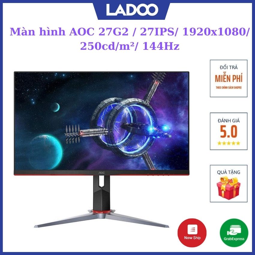 Màn hình AOC 27G2 / 27IPS/ 1920x1080/ 250cd/m²/ 144Hz