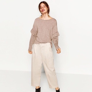 Áo Dệt Kim Dài Tay Zara