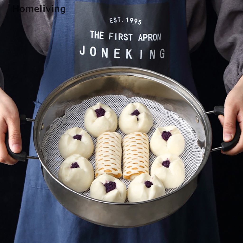 Tấm Lót Nồi Hấp Dim Sum Bằng Silicone Chống Dính Có Thể Tái Sử Dụng