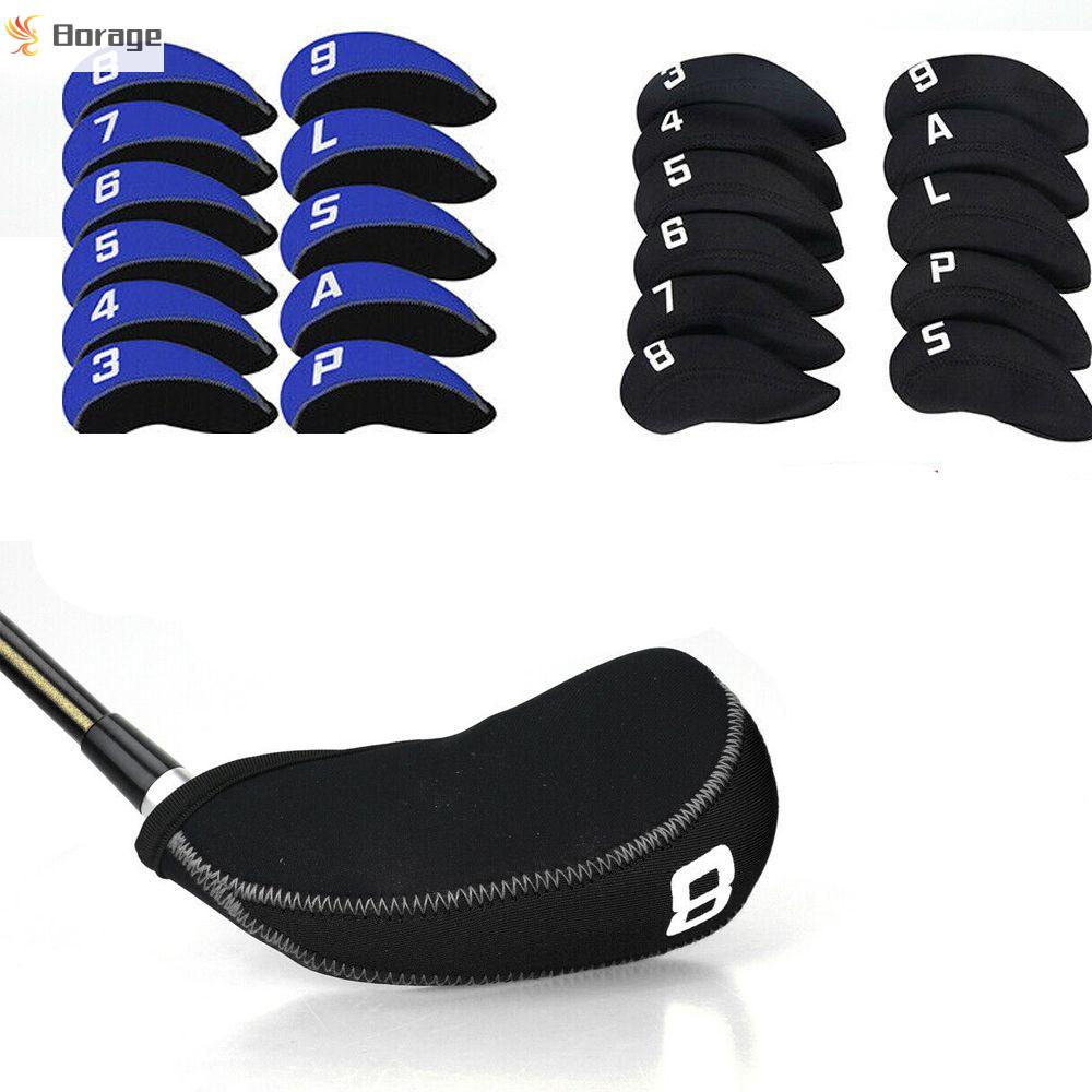 Set Vỏ Bọc Bảo Vệ Đầu Gậy Đánh Golf Bằng Sắt Chất Lượng Cao