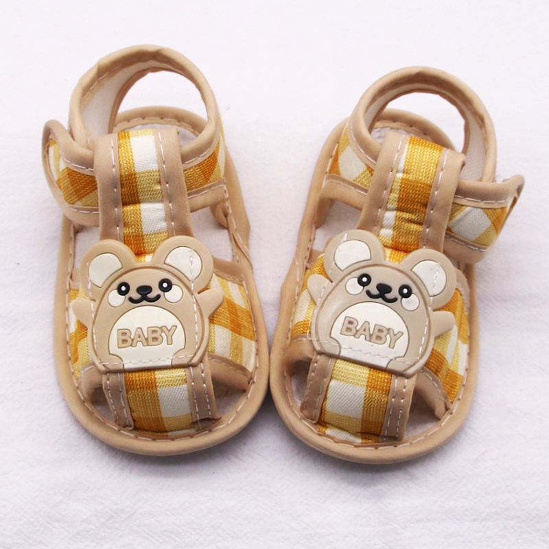 Xăng đan Đế Mềm Bằng Cotton In Họa Tiết Hoạt Hình Dành Cho Bé Trai Gái