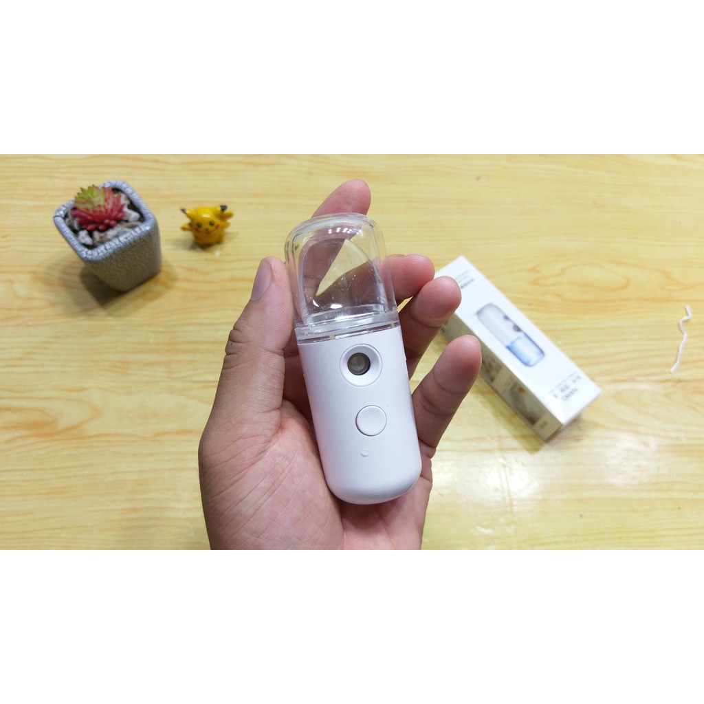 Máy phun sương tạo ẩm Nano mini - Máy xông mặt mini