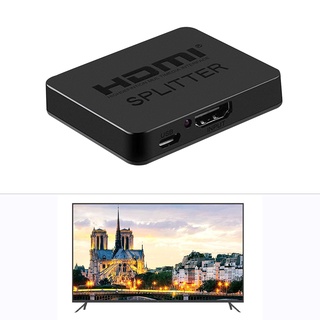 Amplifier High Speed Video Plug And Play 3D For HDTV DVD Home Cinema 1 In 2 Out HDMI-compatible Splitter