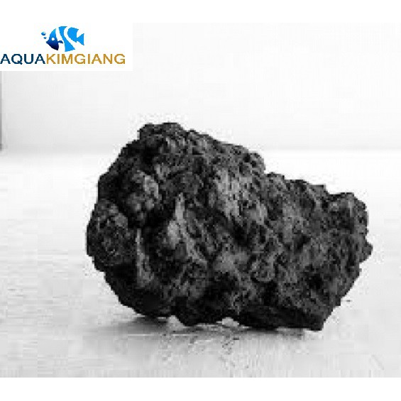 Đá đen gia lai trang trí set hồ cá , hồ thủy sinh