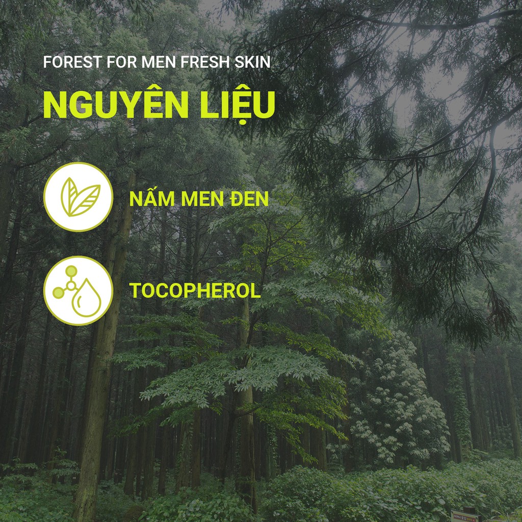 Nước cân bằng innisfree Forest for men Fresh Skin 180ml