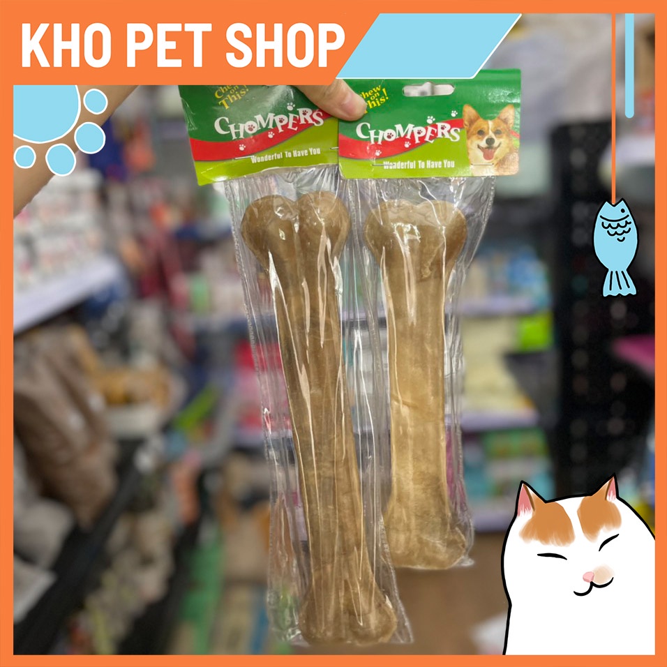 Xương da gặm sạch răng cho chó