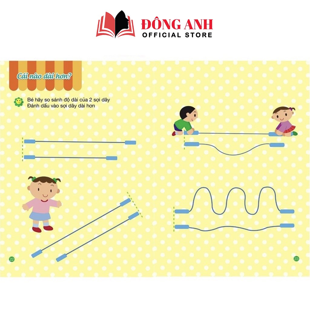 Sách - Học mà chơi, chơi mà học Toán Tư Duy dành cho trẻ em 3-4 tuổi