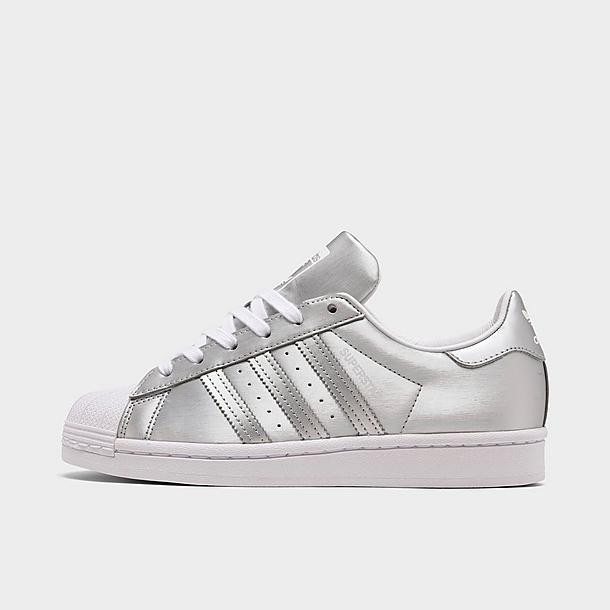 adidas Superstar Metallic Silver- FY1155- Size 39 1/3