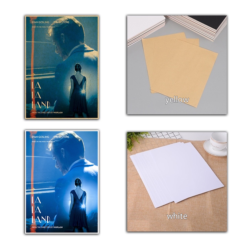 Phích Cắm Tường Trang Trí In Hình Phim la land Cổ Điển