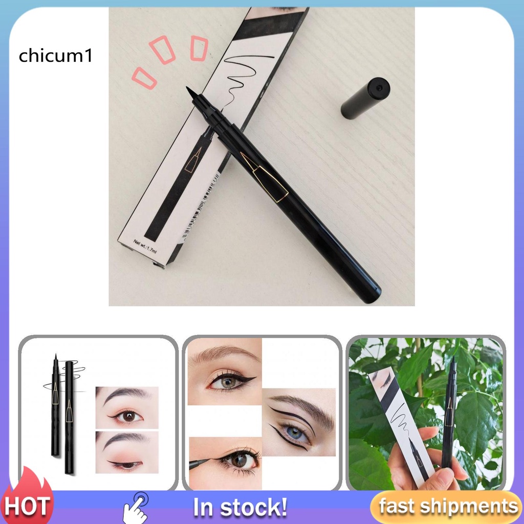 Bút kẻ mắt dạng lỏng chống mồ hôi nhanh khô tiện dụng
