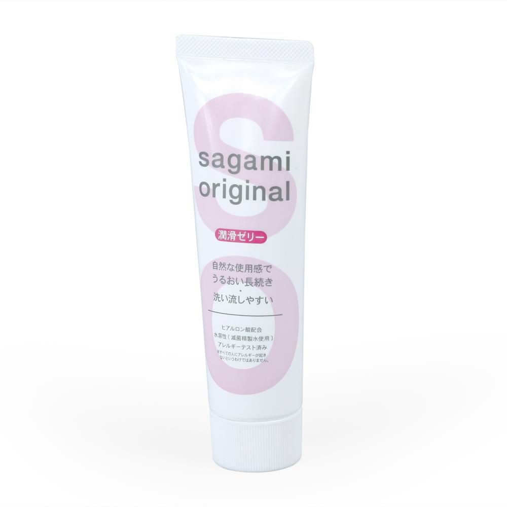 Gel bôi trơn Sagami Original - tuýp 60g -chiết xuất từ các thành phần và gốc nước tự nhiên an toàn.