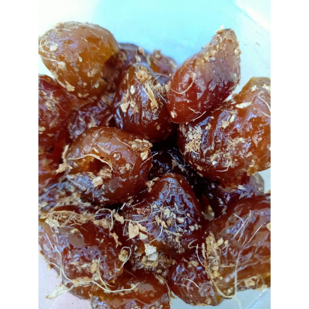 [QUÀ TẾT]500 gram ô mai mận dẻo khía xào gừng handmade