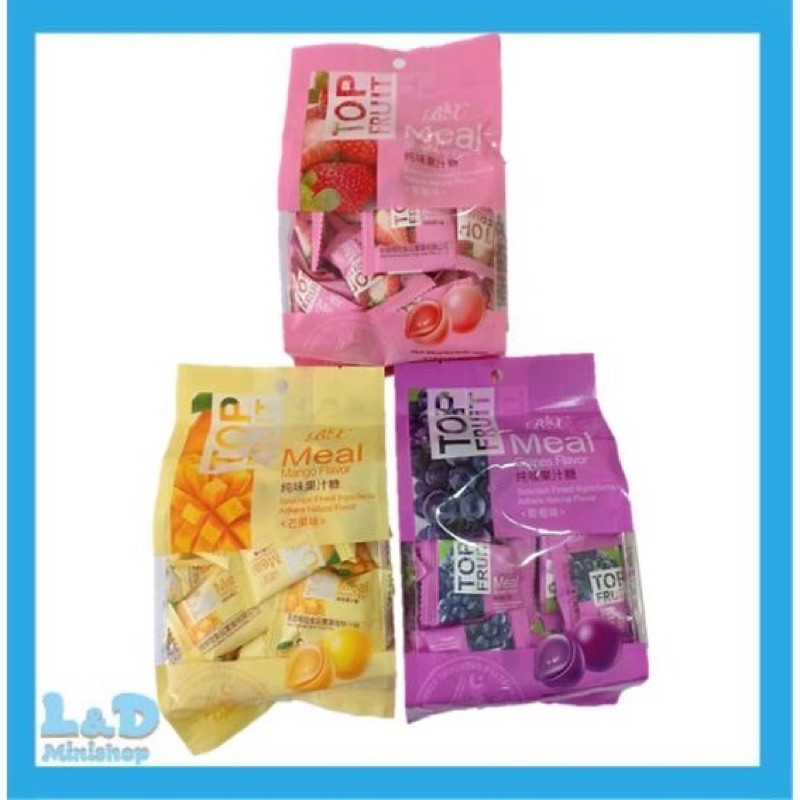 Kẹo Dẻo Trái Cây JElly Bearn Hàn Quốc 8 vị
