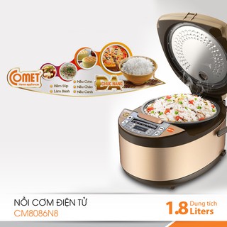 Nồi cơm điện Comet CM8086 N8