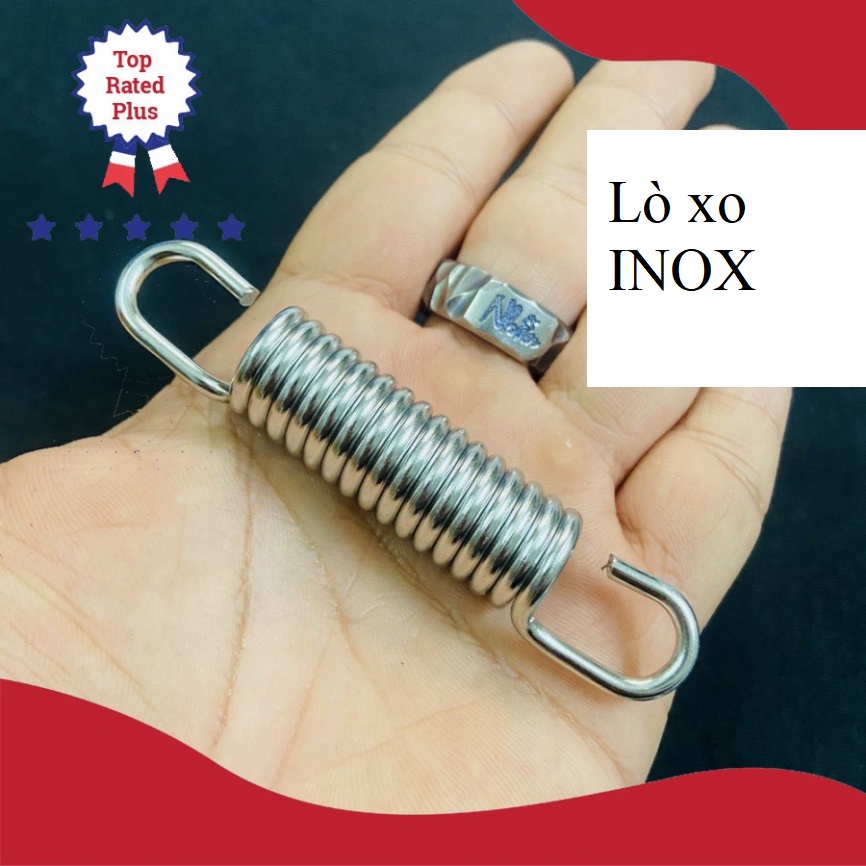 {INOX SÁNG BÓNG} BỘ SƯU TẬP LÒ XO INOX CHỐNG NGHIÊNG VÀ CHỐNG ĐỨNG KÈM ỐC CHÂN CHỐNG CHO CÁC DÒNG XE HONDA