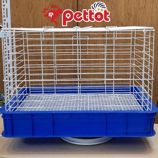 Chuồng thỏ, chó, mèo, chuột lang, bọ ú, Chinchilla- Loại 1 dày đẹp Size Đại cao cấp sơn tĩnh điện thép chống gỉ - Pettot