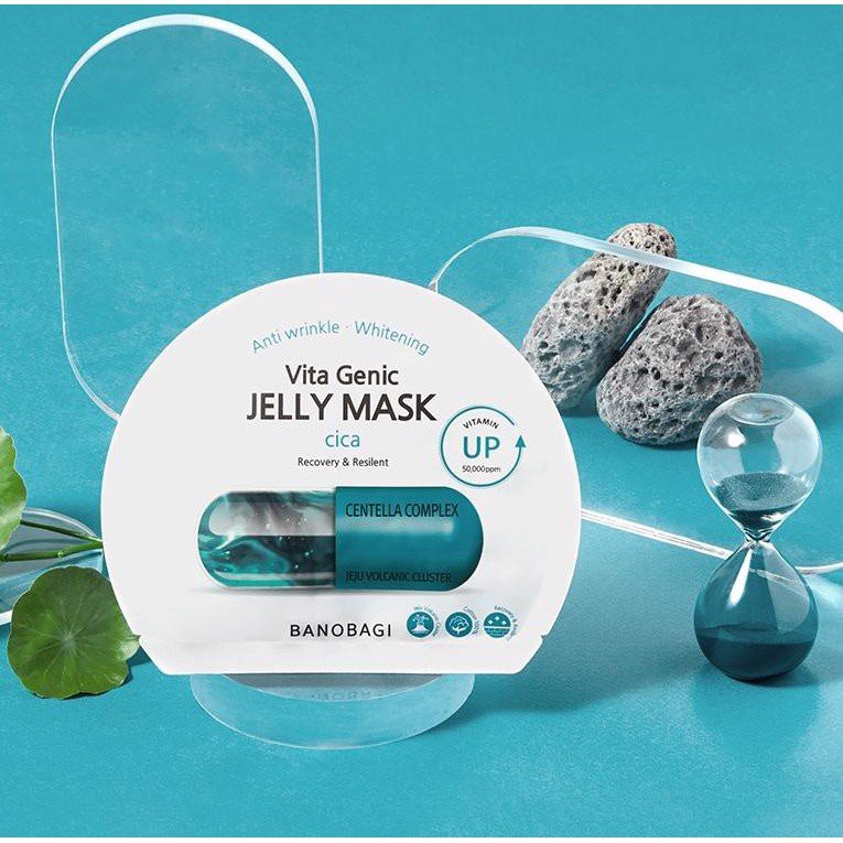 [New-Update 1 Hộp 10 Mask] Mặt Nạ Banobagi Vita Geic Jelly Mask Đủ 6 Mầu