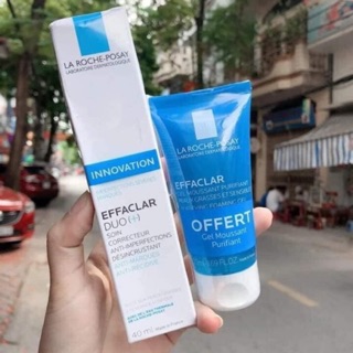 Sét kem giảm mụn Duo+ Laroche Posay