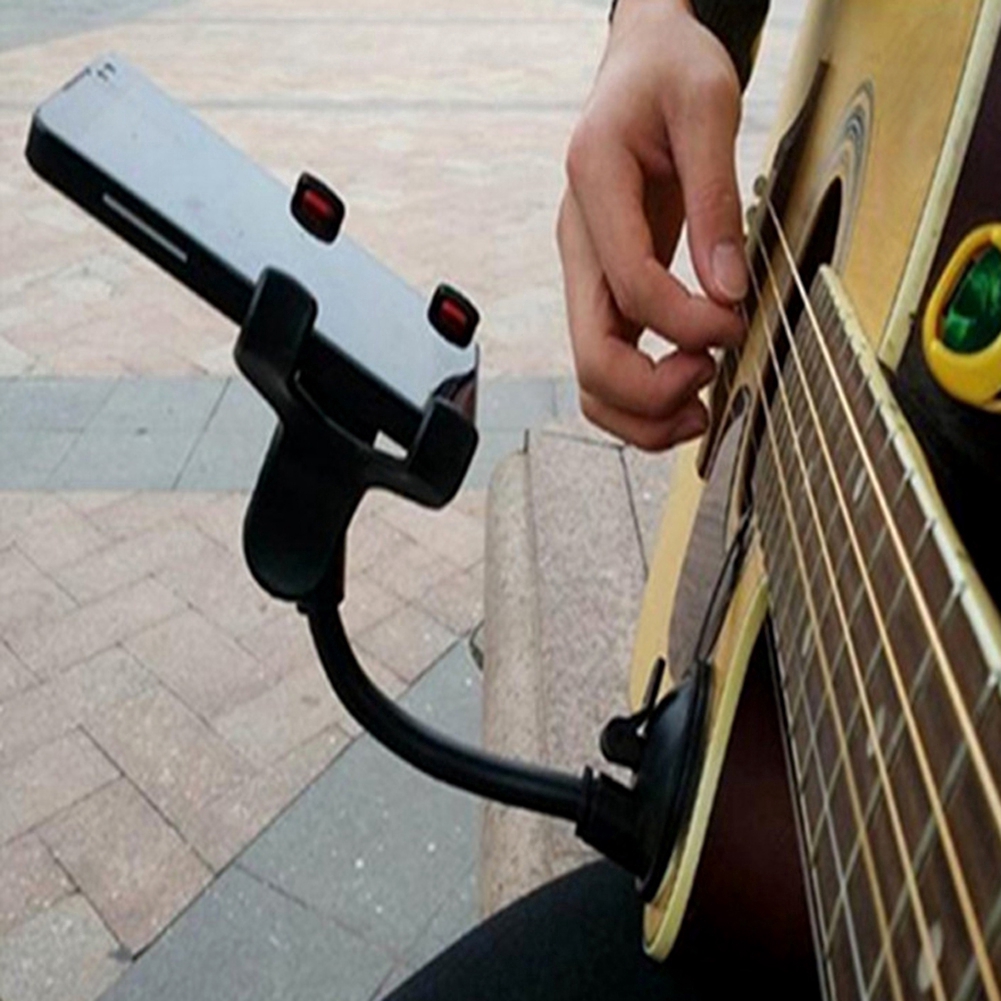 Giá Đỡ Điện Thoại Xoay Được Cho Đàn Guitar Đường Phố