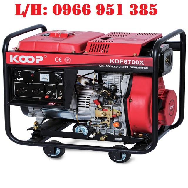 Máy Phát Điện Chạy Dầu 5Kw Koop-KDF6700X