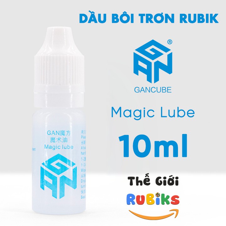 Silicone dầu bôi trơn rubik gan magic lube 2ml và 10ml - ảnh sản phẩm 6