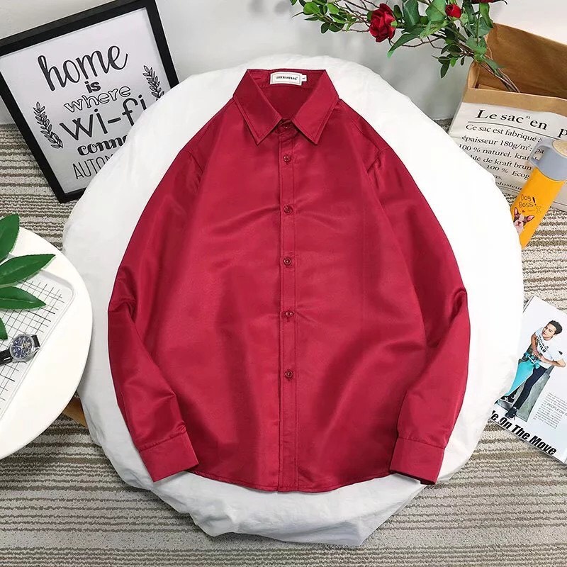 [HÀNG VNXK - LOẠI ĐẸP] Sơ mi dài tay công sở cao cấp không bai xù dáng Hàn Quốc
