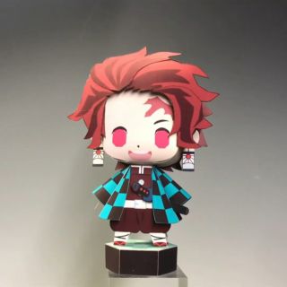 Mô hình giấy anime [Demon slayer/Kimetsu no Yaiba] chibi Kamado Tanjiro Ver.2