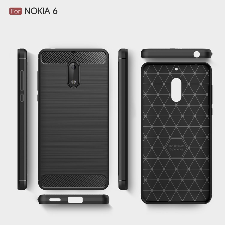 Ốp lưng silicon iPaky Carbon Fit Nokia 3