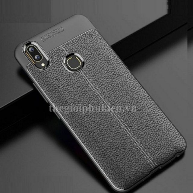 Ốp lưng vivo Y91 silicon giả da,chống sốc auto Focus