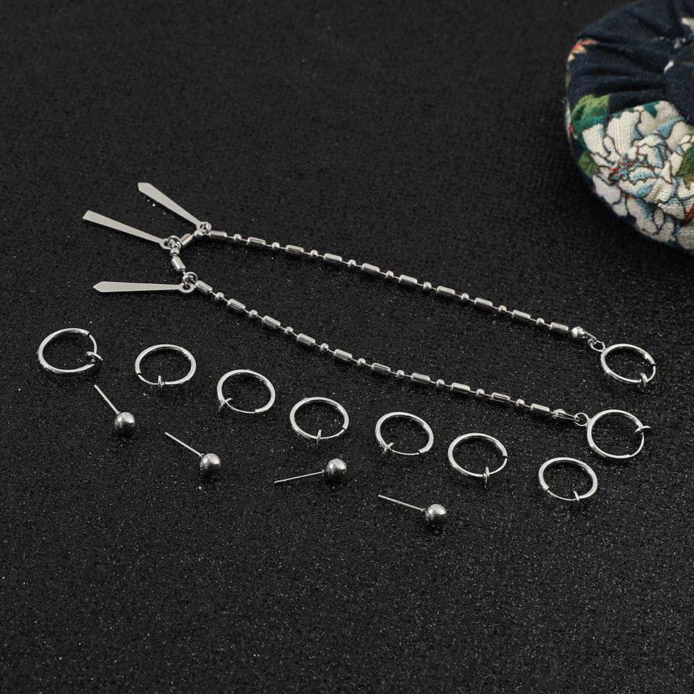 VANES1 Khuyên Tai Hình Đôi Môi Phong Cách Anime Cá Tính Cho Nam Nữ