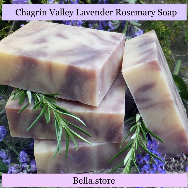 [Organic] Xà phòng hữu cơ Chagrin Valley Lavender Rosemary Soap