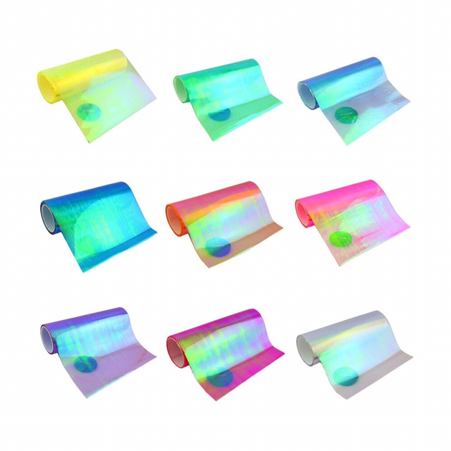 Film decal titan7 màu dán đèn xe ôtô xe máy hàng cao cấp