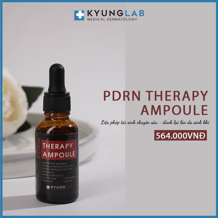 Serum tế bào gốc Kyung Lab PDRN Therapy Ampoule phục hồi chống lão hóa da 30ml - Kyunglab