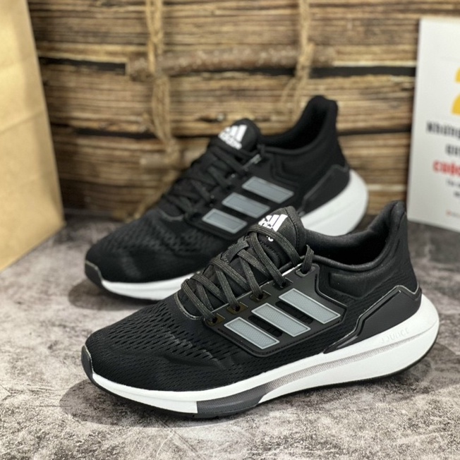 Giày adidas RUNNING Nữ Giày Chạy Bộ EQ21 Màu đen xám Sc 🏆 Giày Thể Thao Chạy Bộ - Đi Chơi - Đi Làm - Full Box ️