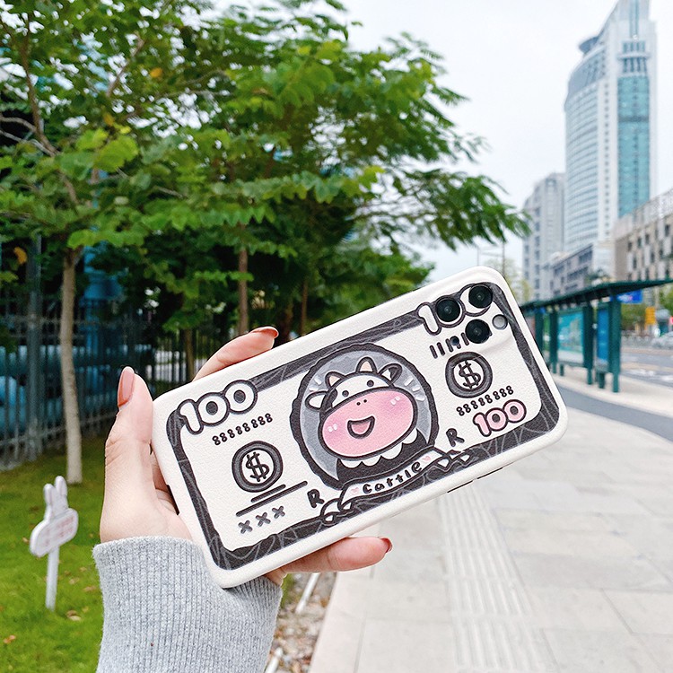 Ốp lưng iphone Bò Dola da viền chống va đập 5/5s/6/6plus/6s/6splus/7/7plus/8/8plus/x/xr/xs/11/12/pro/max/plus/promax | BigBuy360 - bigbuy360.vn