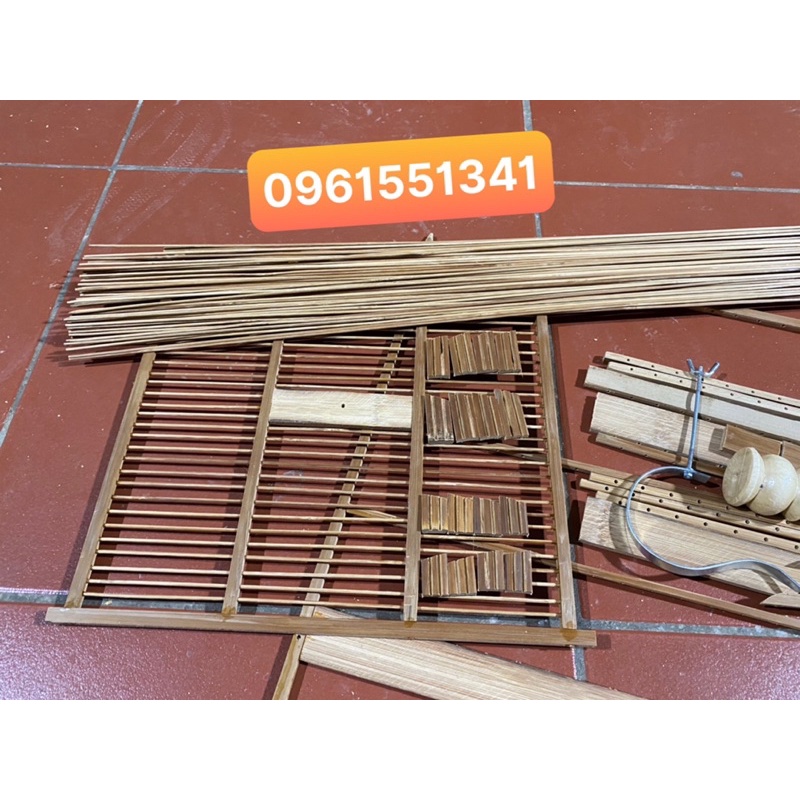 Khung lồng chào mào vuông đấu bằng trúc dễ lắp ráp
