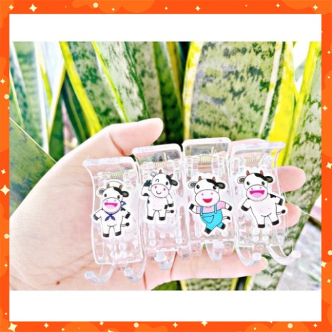 Kẹp càng cua 5 răng con bò sữa  - shop8868
