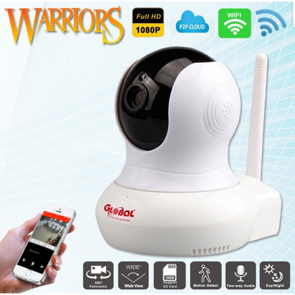 Camera iP GLOBAL 1.0M 720P TAG-I4W1-F6 (Bảo hành 12 tháng, đổi mới 06 tháng đầu) (Cái) (BM-01297)