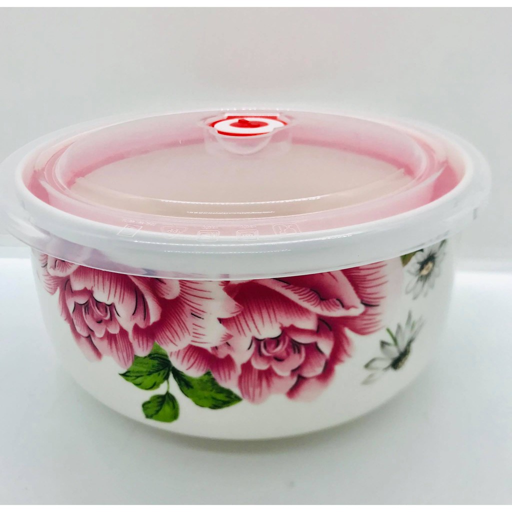 Thố sứ đựng thực phẩm size to 1L(QUÀ TẶNG TỪ DUTCH LADY)