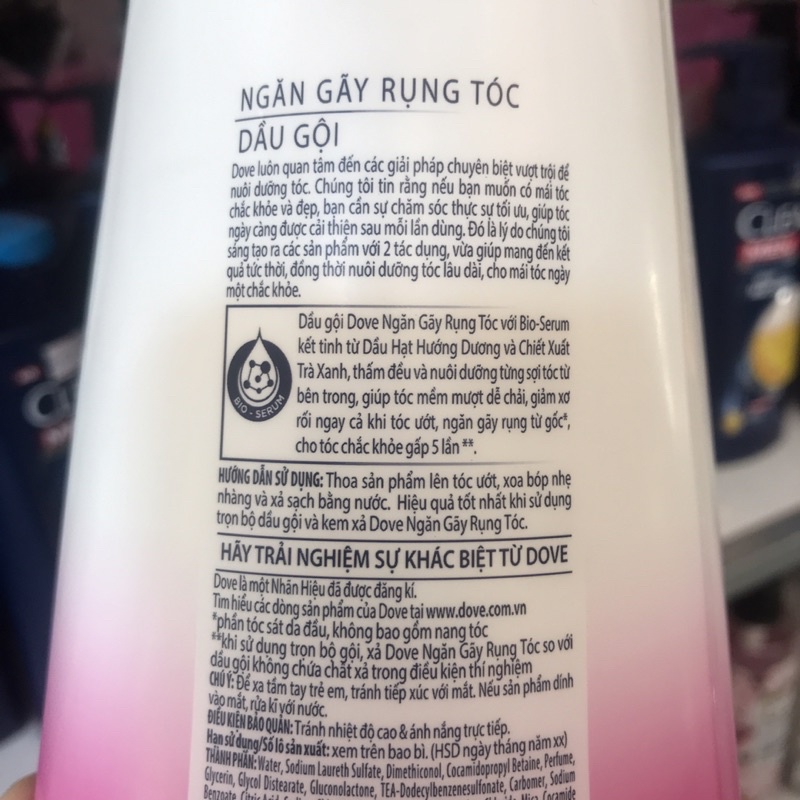 DẦU GỘI DOVE NGĂN GÃY RỤNG TÓC 640G