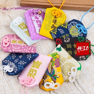 Túi Omamori Nhật Bản May Mắn Tài Lộc Tình Duyên Bình An Học Tập (Bọc Silicon)